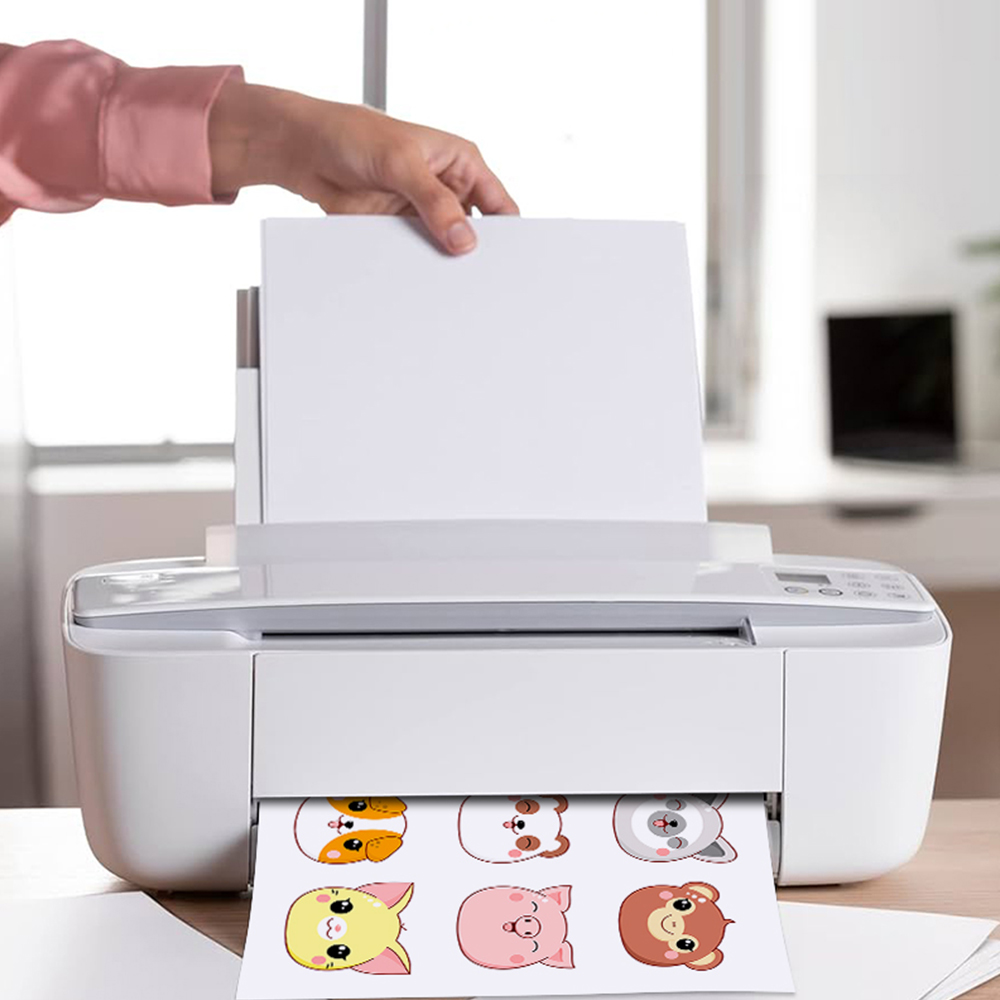 أوراق ملصقات الفينيل A4