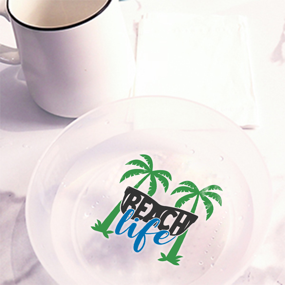 ورق ملصق منزلق الماء A4