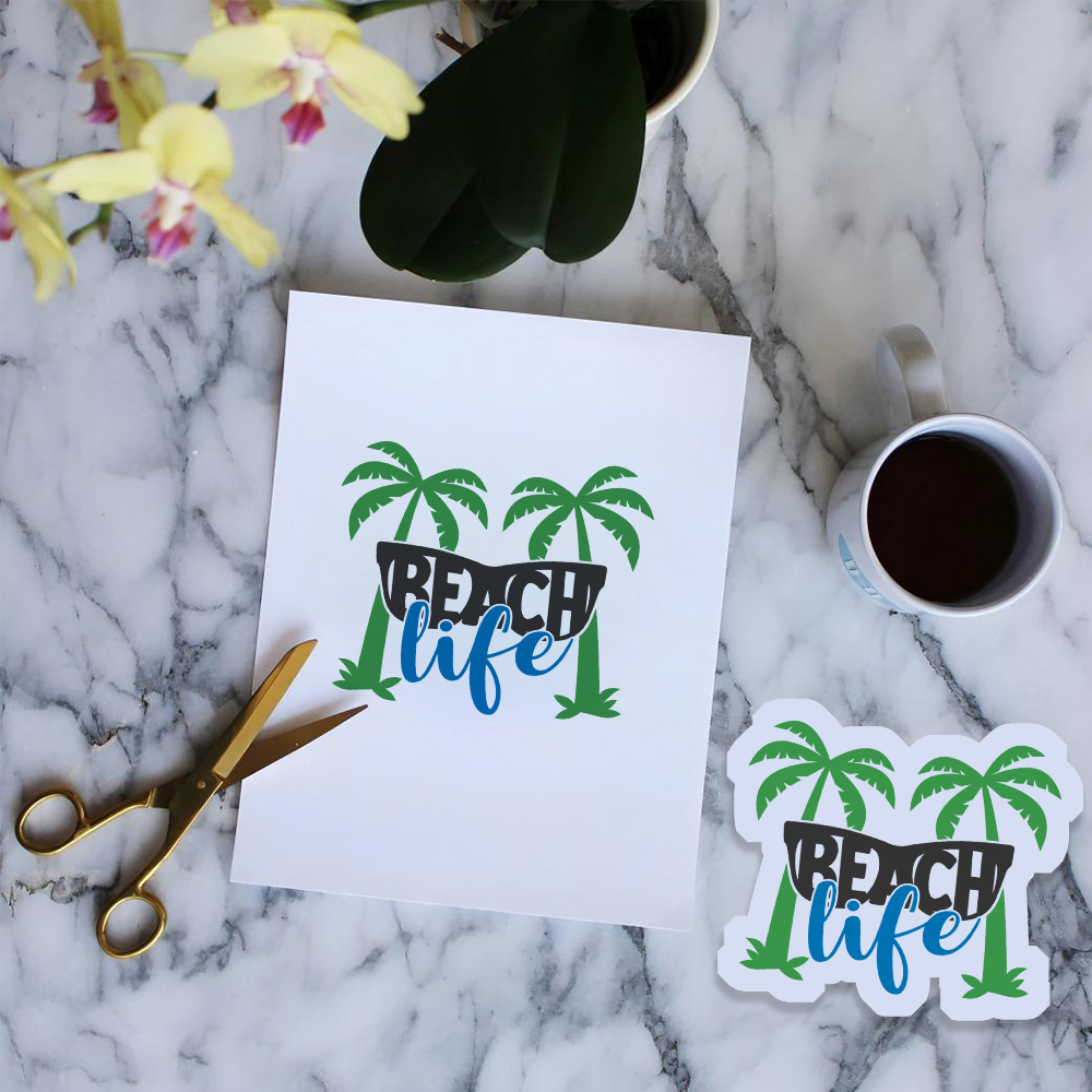 ورقة ملصقات منزلق الماء A4