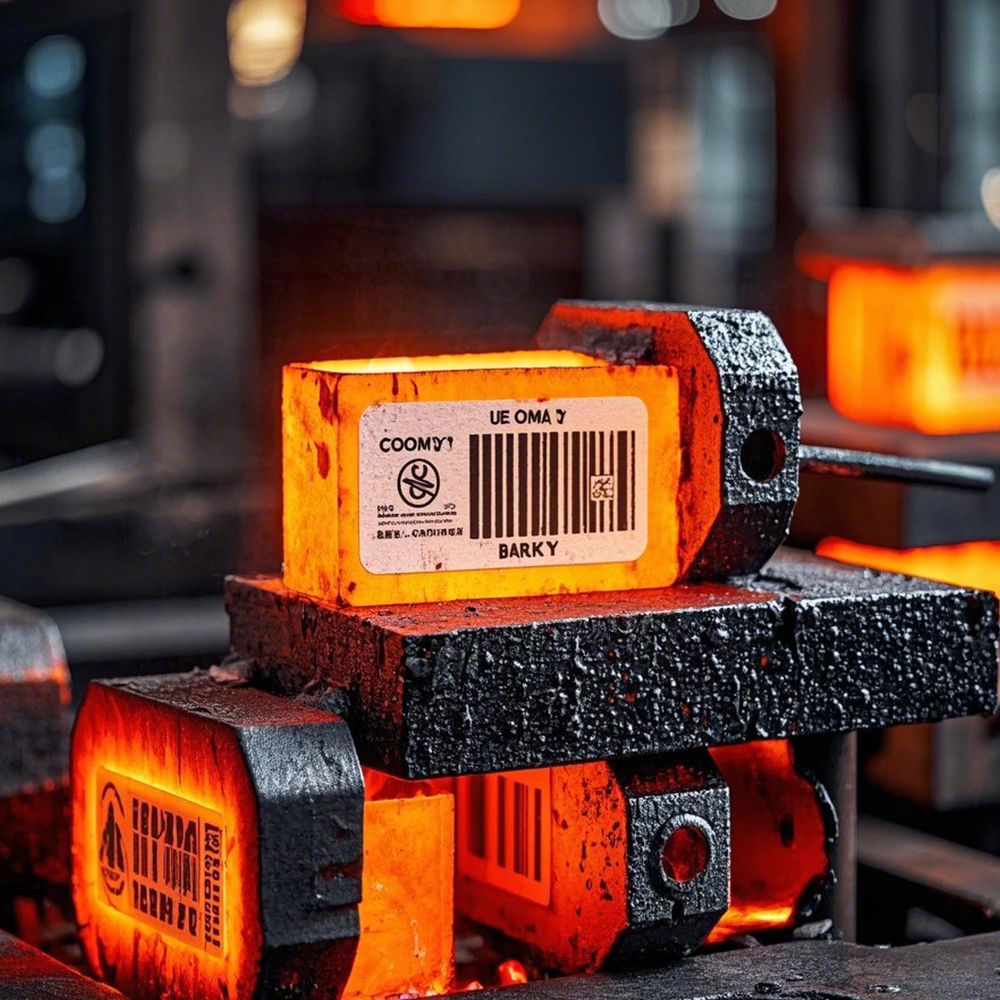 الملصقات المقاومة للحرارة