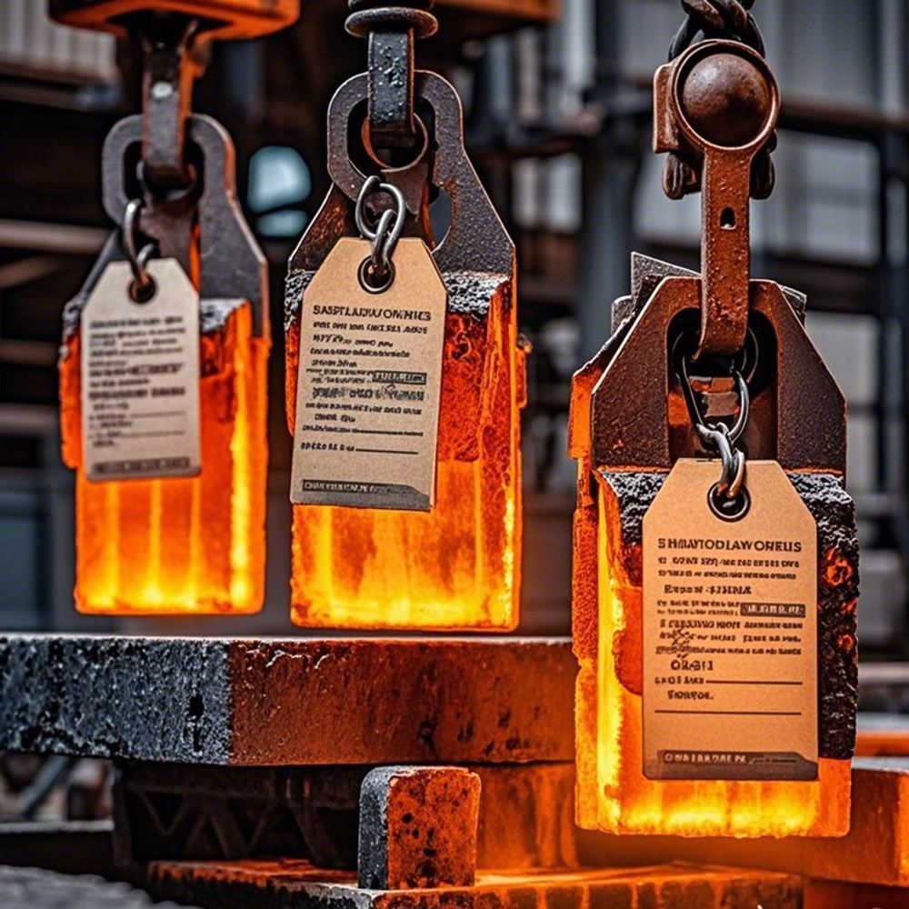 ملصق درجة الحرارة العالية