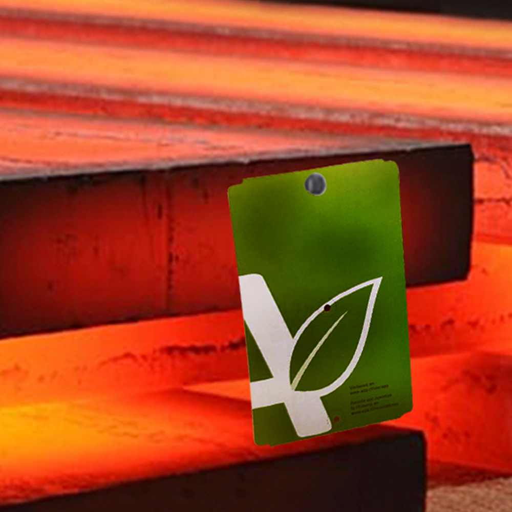 ملصق درجة الحرارة العالية