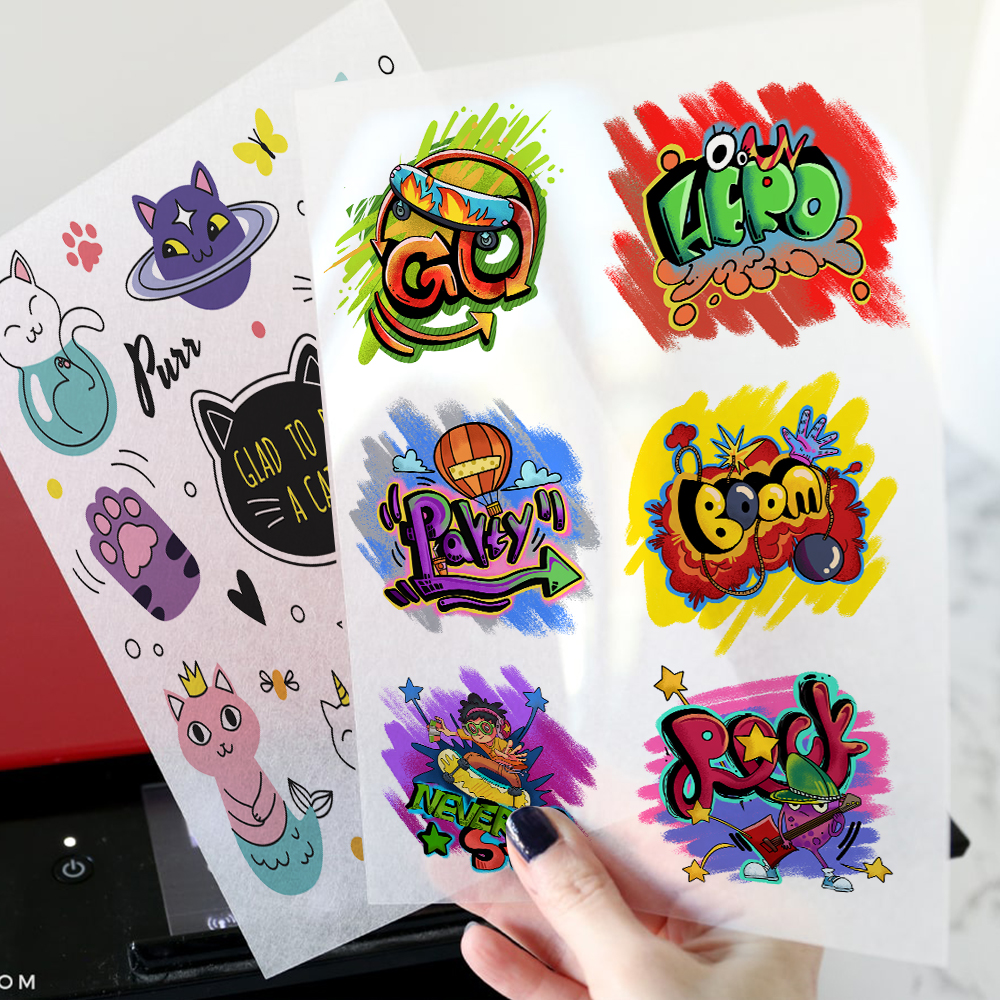 ورق الانكماش القابل للطباعة بنفث الحبر