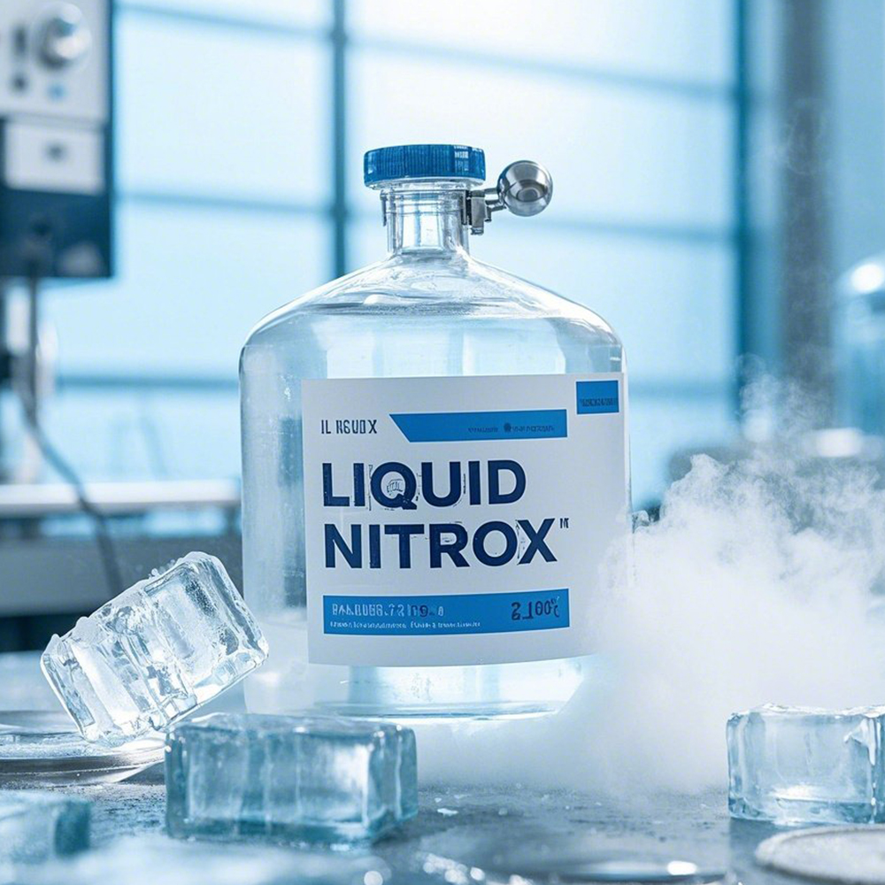 ملصق النيتروجين السائل