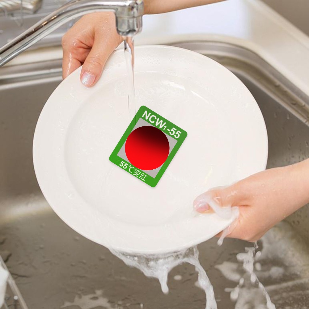 علامة مؤشر درجة الحرارة القابلة للعكس