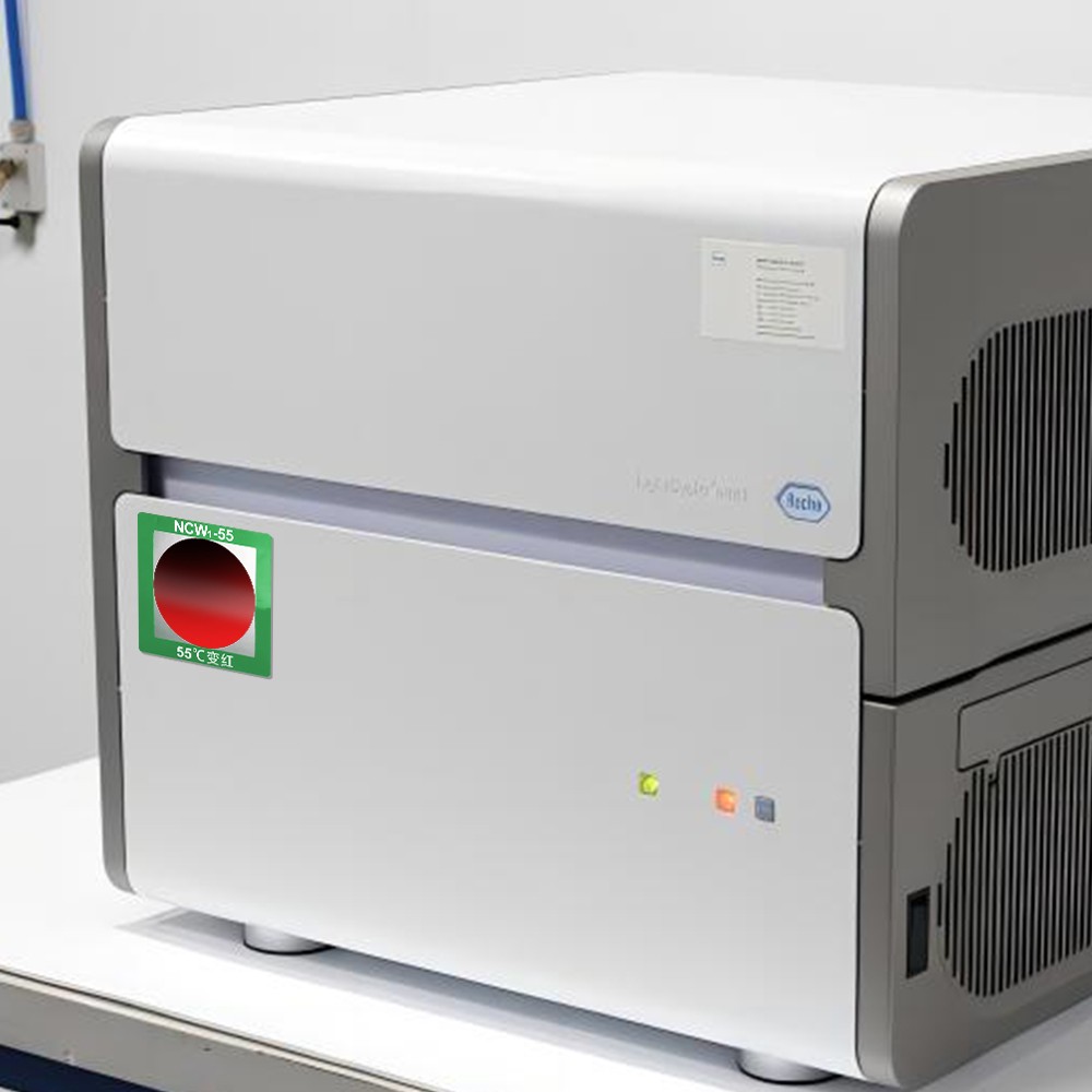 ملصق الإشارة إلى درجة الحرارة العكسية