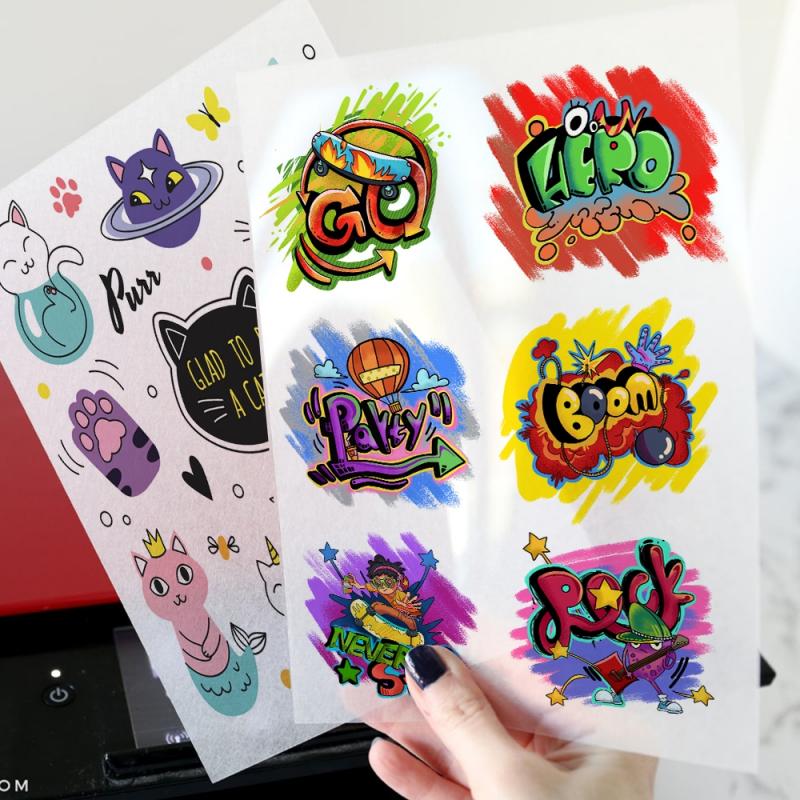 ورق الانكماش القابل للطباعة بنفث الحبر