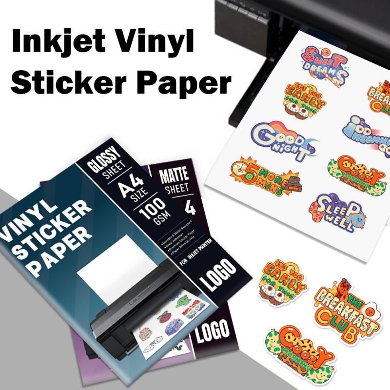 ورق ملصقات فينيل A4