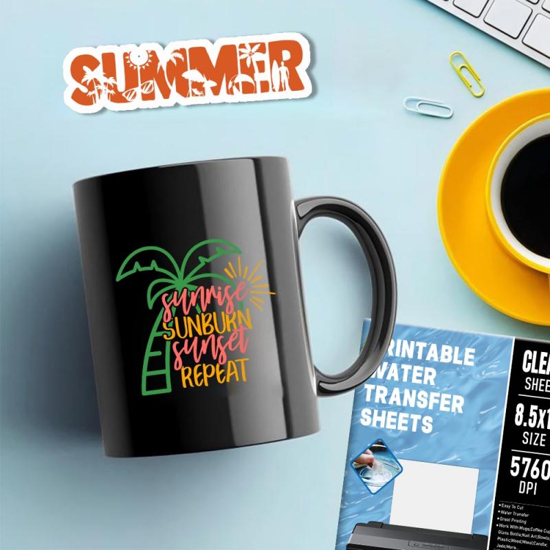 أوراق ملصقات الزلاجات المائية