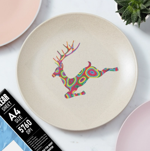 أوراق الملصقات القابلة للطباعة الفارغة