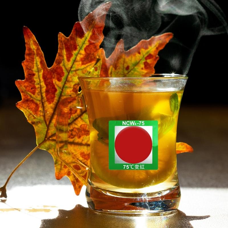 ملصق يشير إلى درجة الحرارة