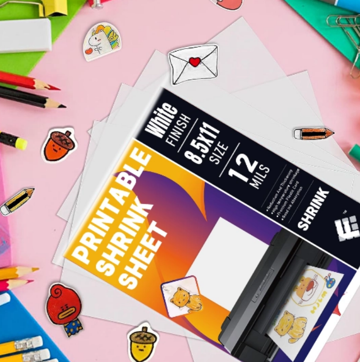 ورقة قابلة للطباعة للانكماش