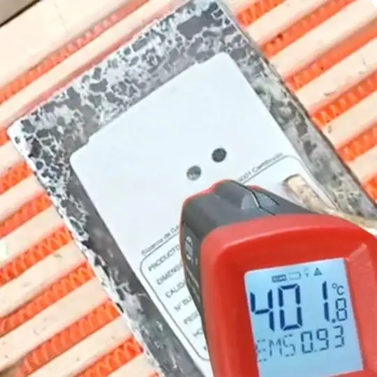 علامات درجات الحرارة العالية الصناعية