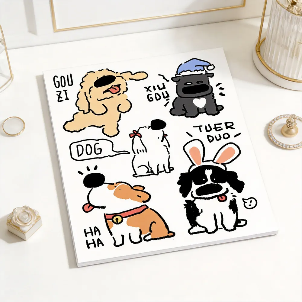 ورق ملصقات DIY A3