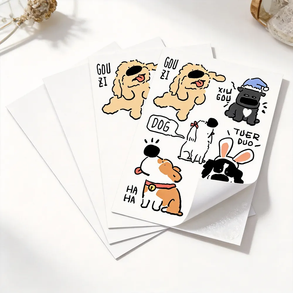 ملصقات فينيل مخصصة A4