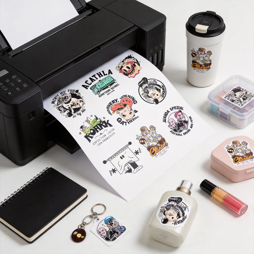 أوراق ملصقات الفينيل الناعمة