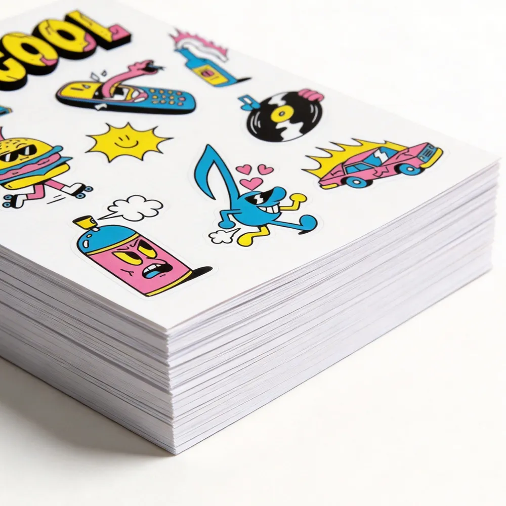 ورق ملصقات فينيل قابل للطباعة بالجملة