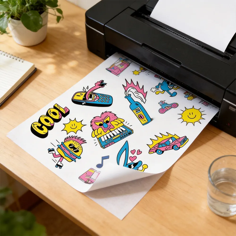 ورق ملصقات عالي الحجم