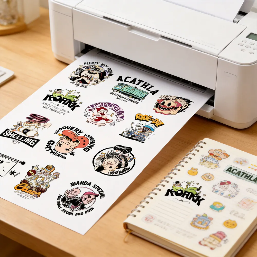 ورق ملصقات مقاوم للماء