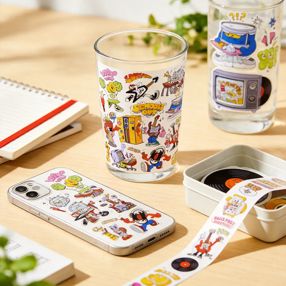 ورق ملصقات مخصص