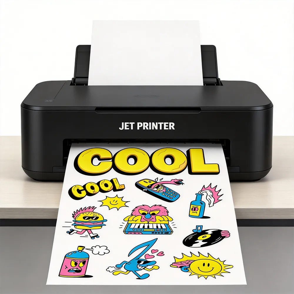 طباعة الفينيل بالملصقات