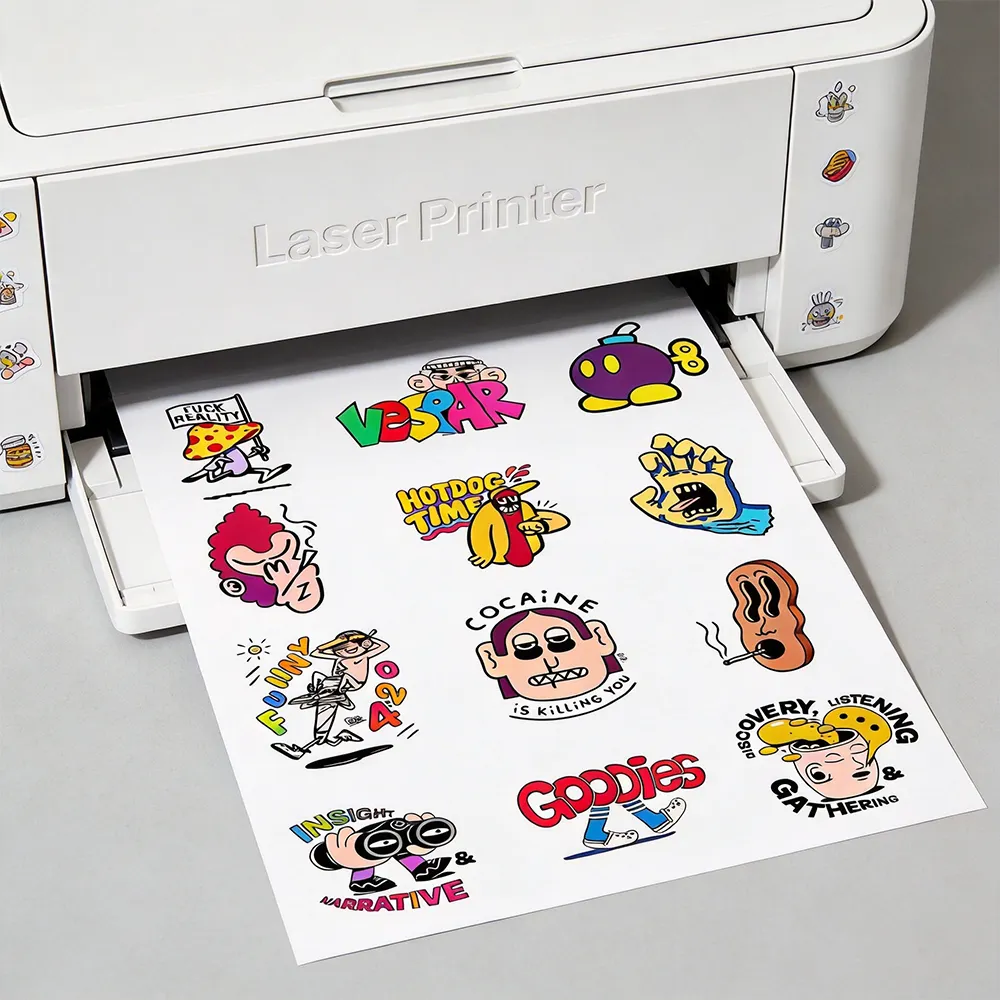 ملصقات فينيل مخصصة