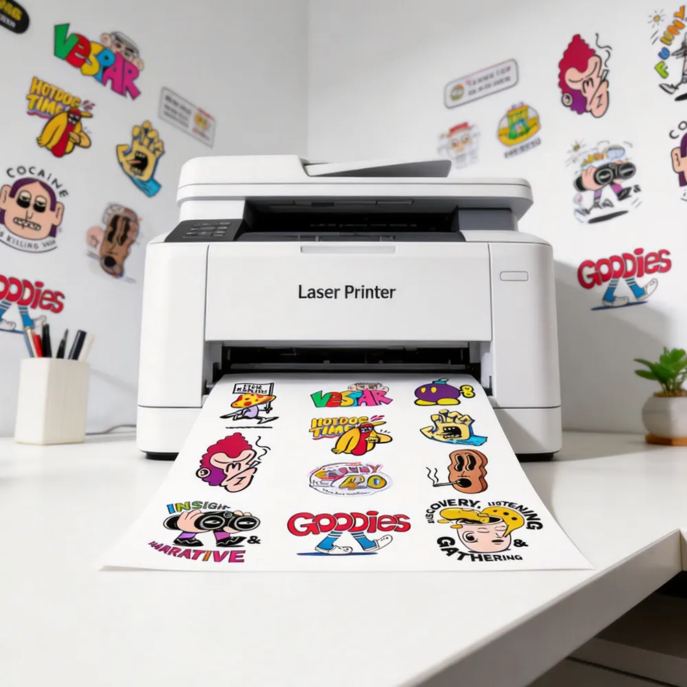 ورق الملصقات المهنية