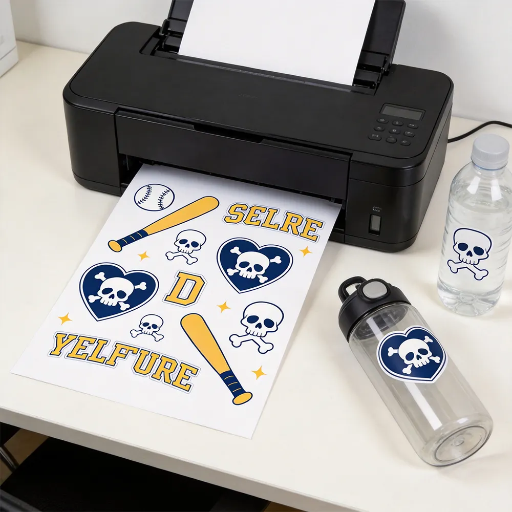 ملصقات زجاجات قابلة للطباعة بنفث الحبر