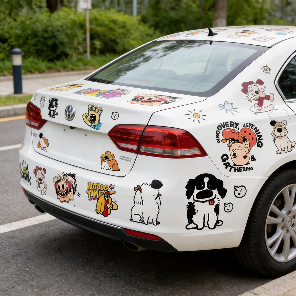 ورق ملصقات الفينيل للسيارات