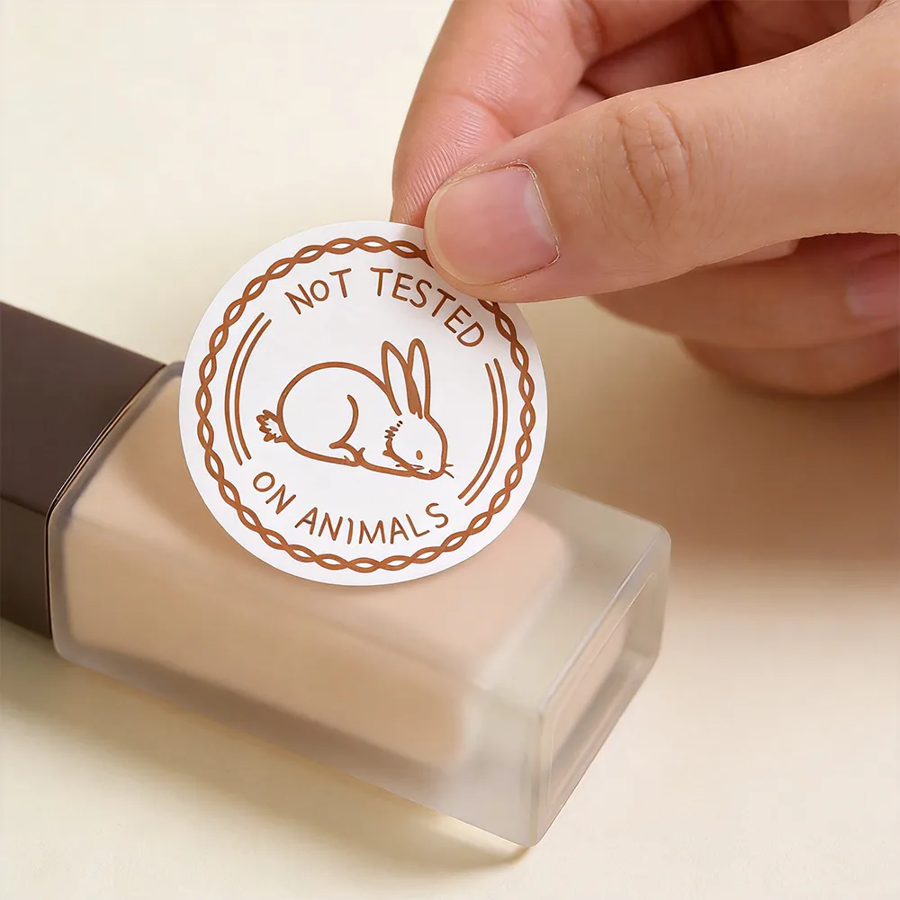 أوراق ملصقات مستحضرات التجميل النفاثة للحبر