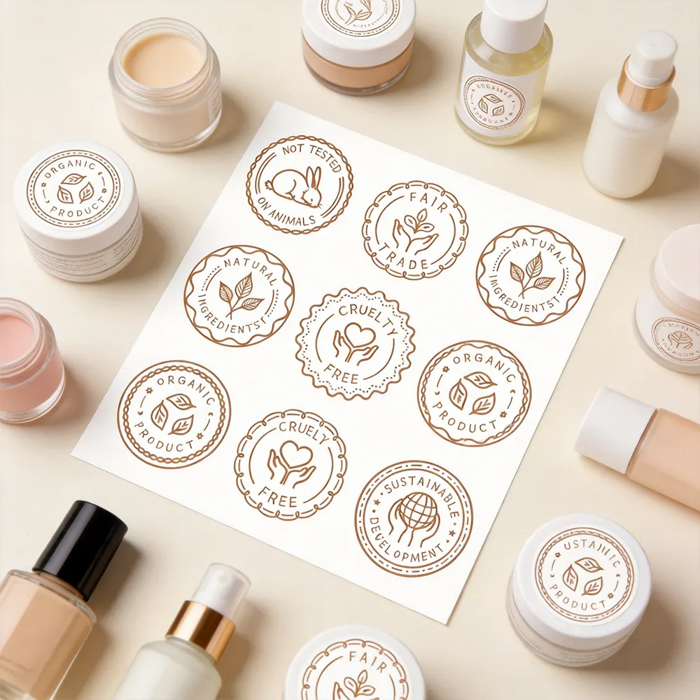 ملصقات التجميل القابلة للطباعة بالليزر