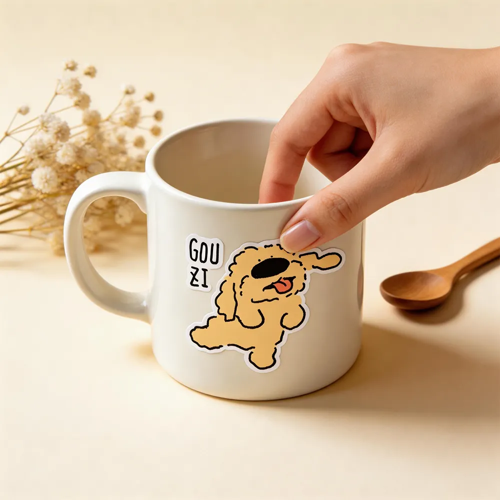 أوراق ملصقات الفينيل الفارغة