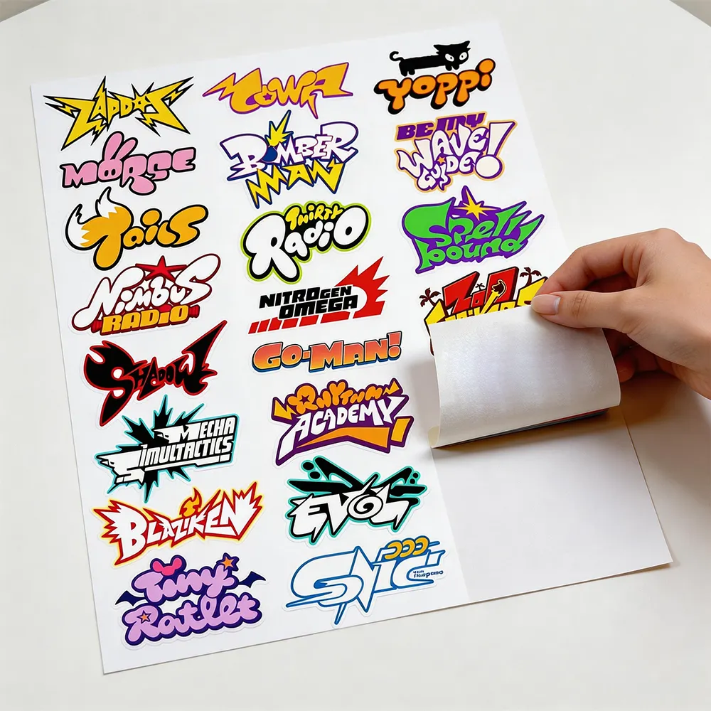 أوراق ملصقات المتاجر الإلكترونية