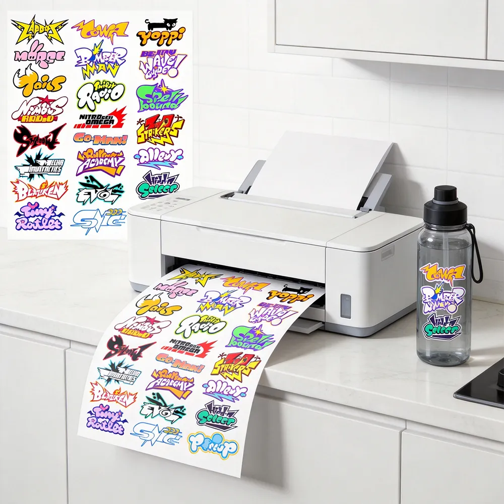 ورق ملصقات التجارة الإلكترونية النافثة للحبر