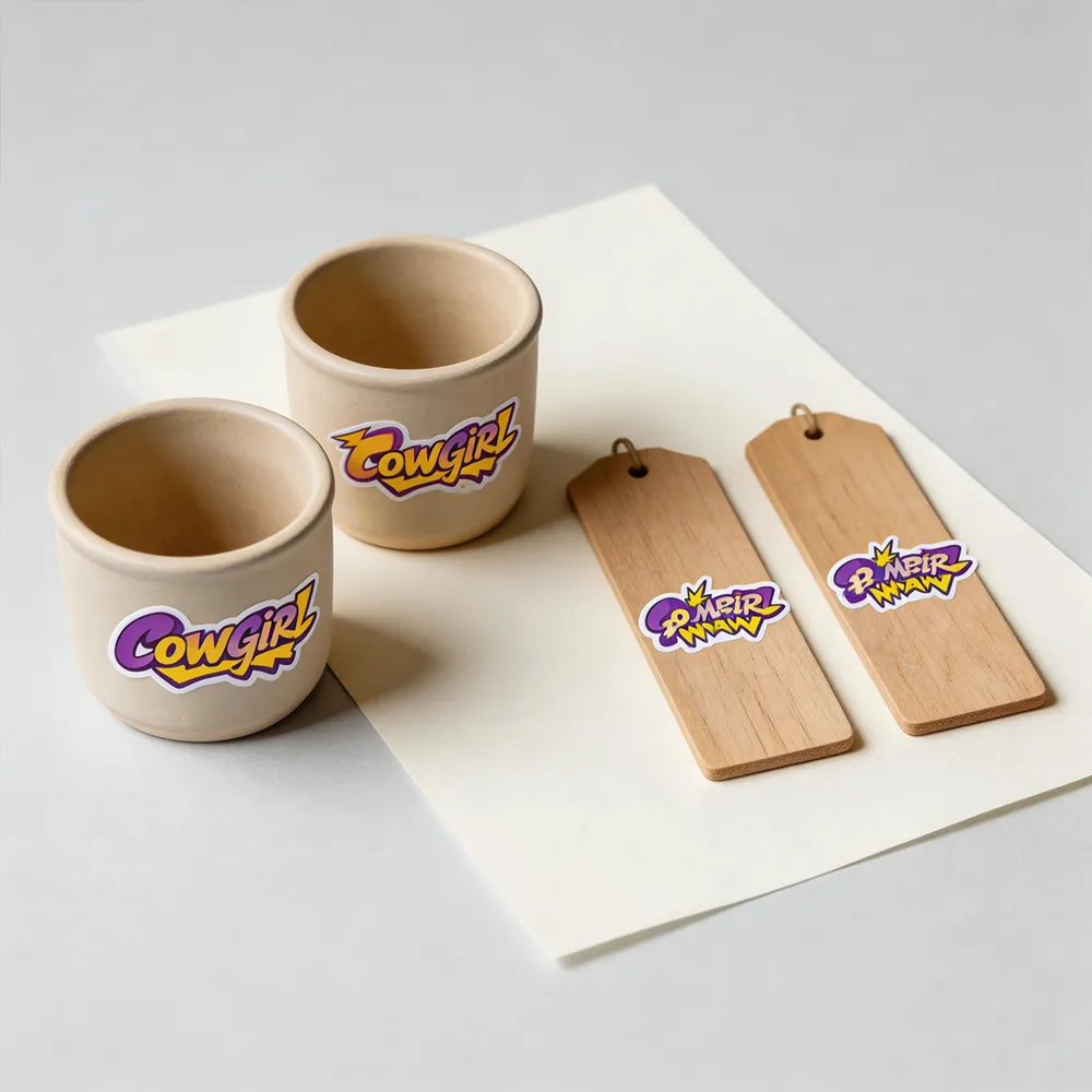 ورق الملصقات اليدوي المصنوع من نفث الحبر