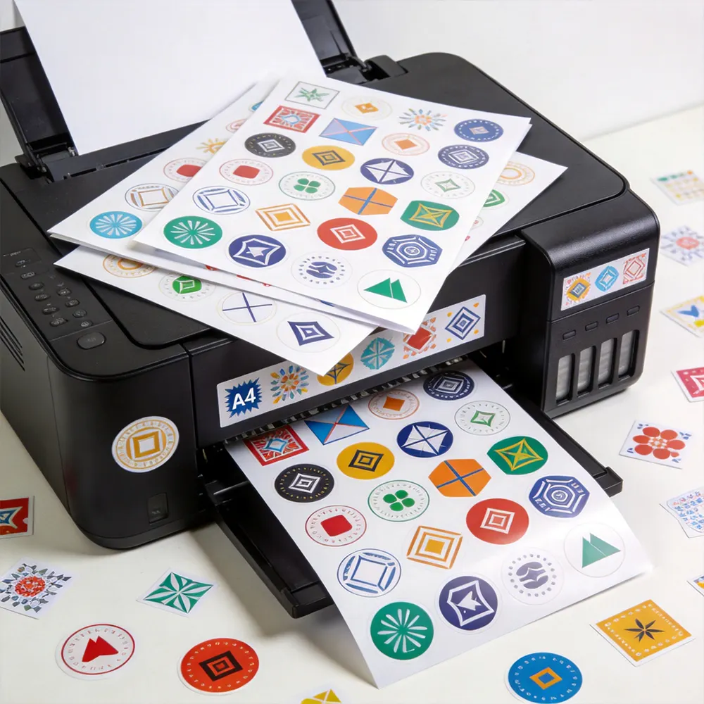 ملصقات فينيل مخصصة للشعارات