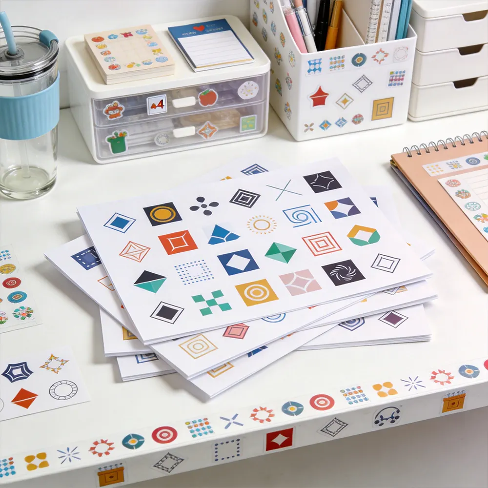 ورق الفينيل الملصق للشعار