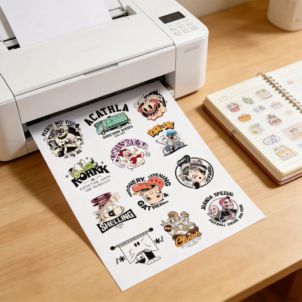 ملصقات فينيل مخصصة لألبوم القصاصات