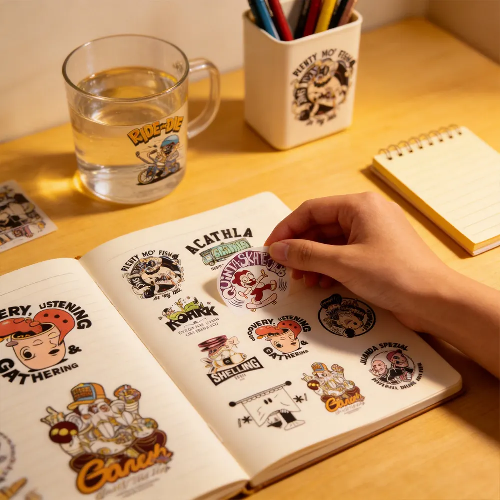 أوراق ملصقات ألبوم القصاصات القابلة للطباعة