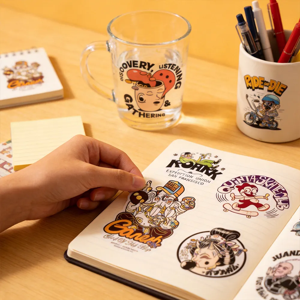 ورق فينيل ملصقات القصاصات