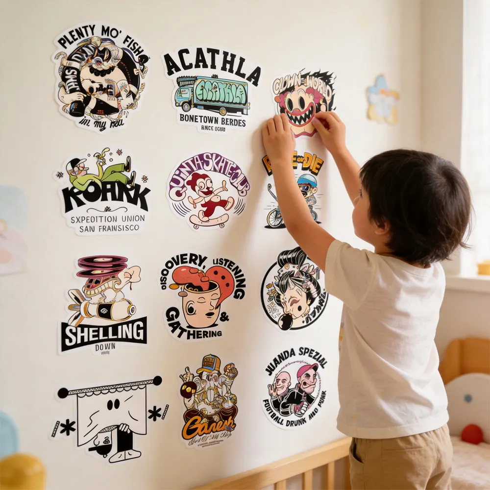 ورق الفينيل الملصق الجداري