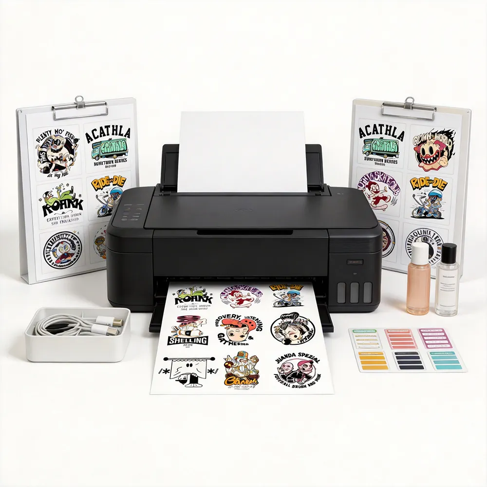 الفينيل المطبوع والقطع