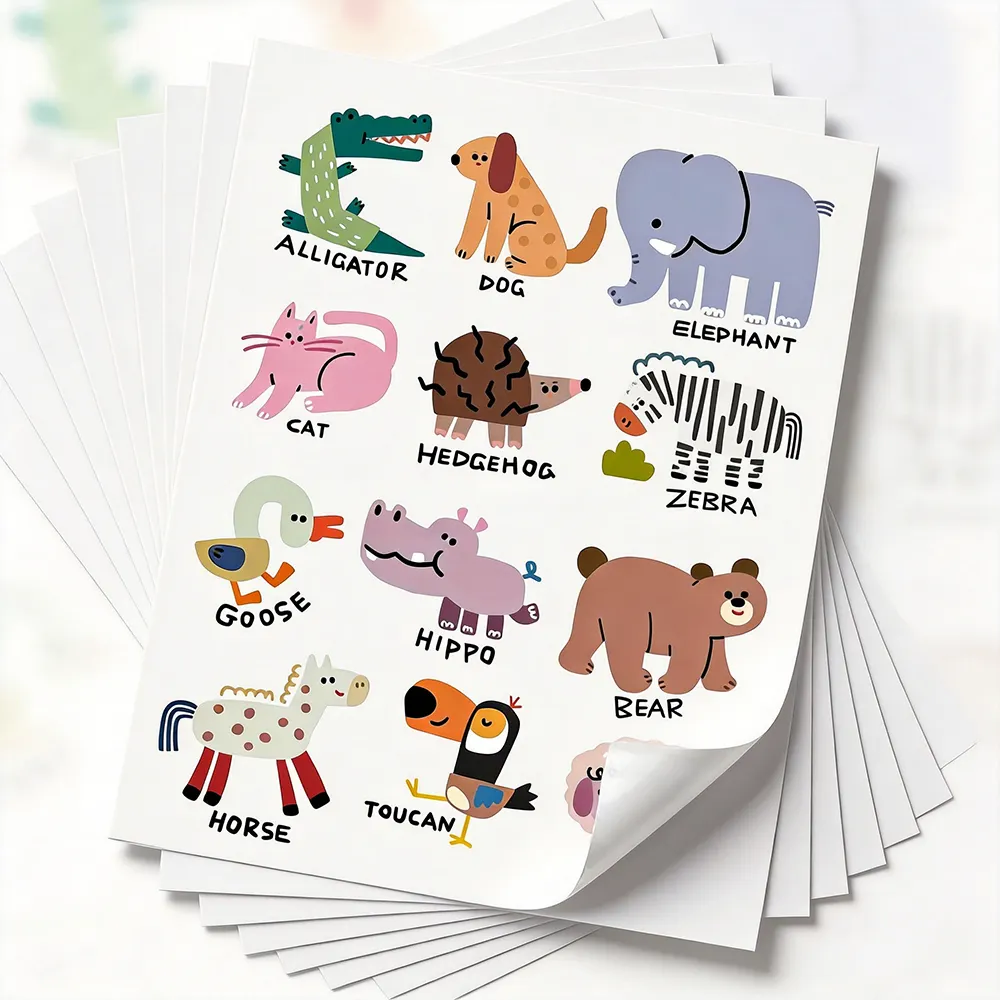 ورق ملصقات الفينيل القابل للطباعة