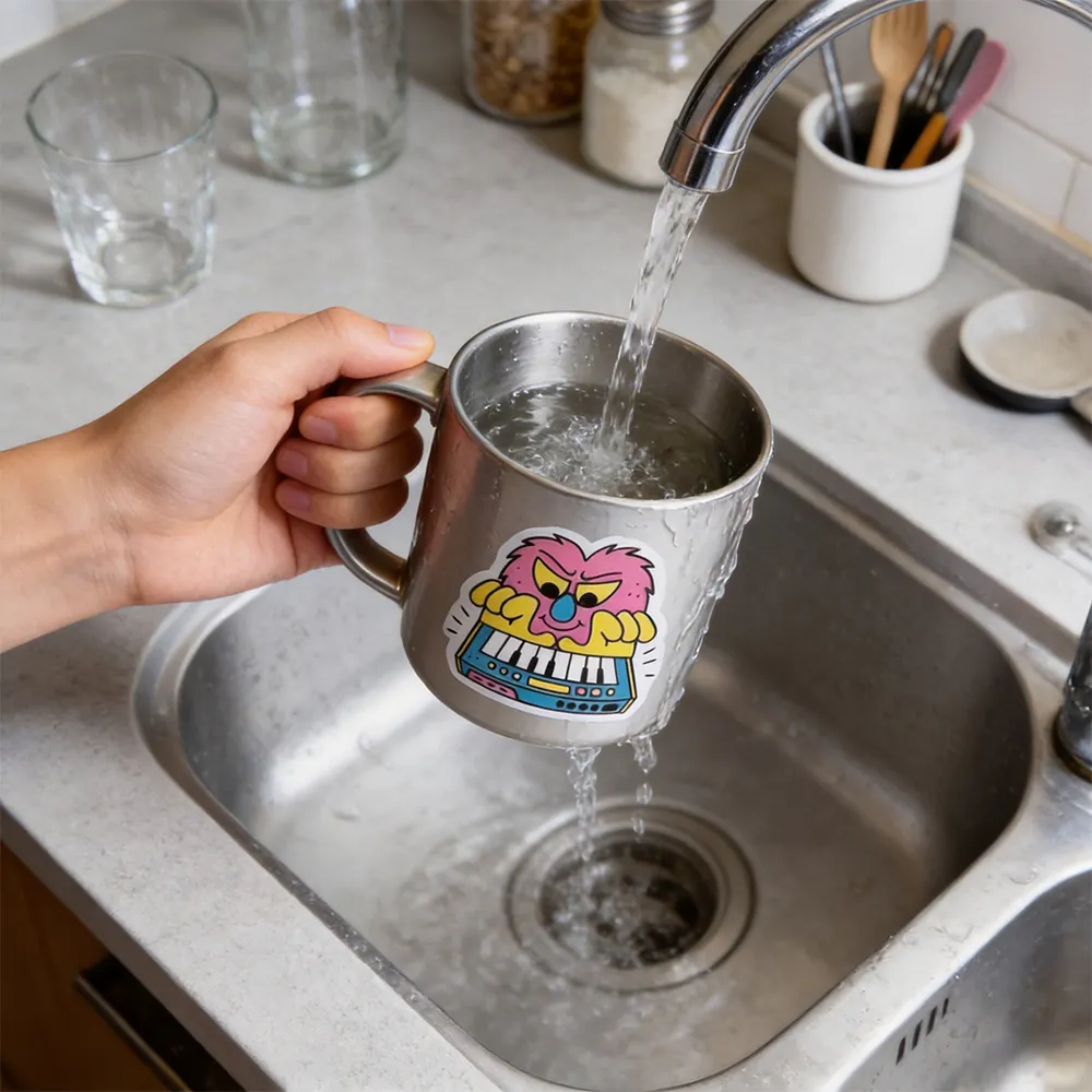 ورق ملصقات خارجي متين