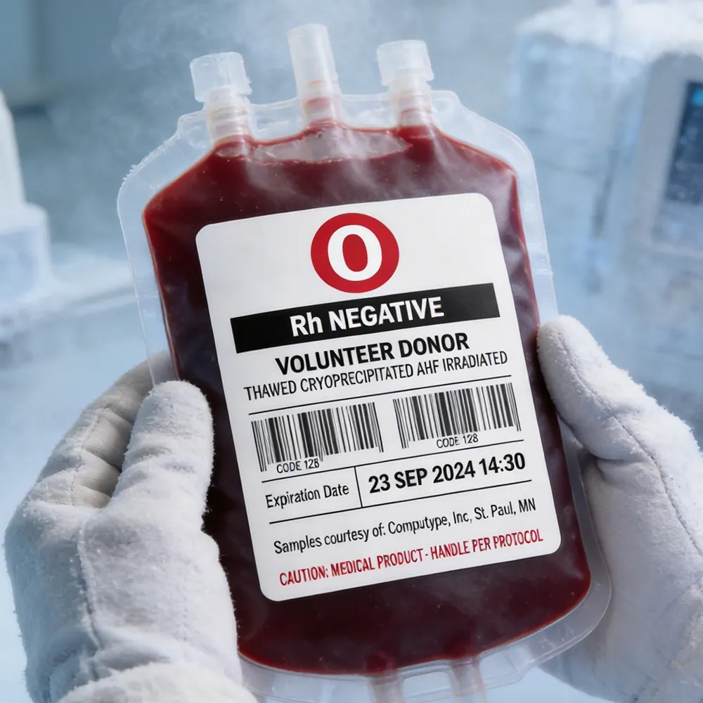 ملصق العينة السريرية