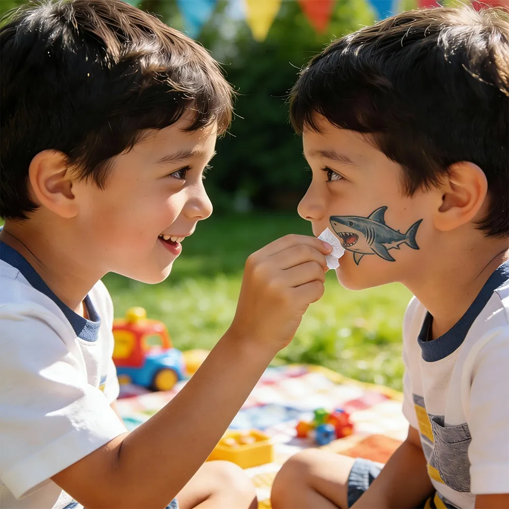 ورق وشم سهل التطبيق