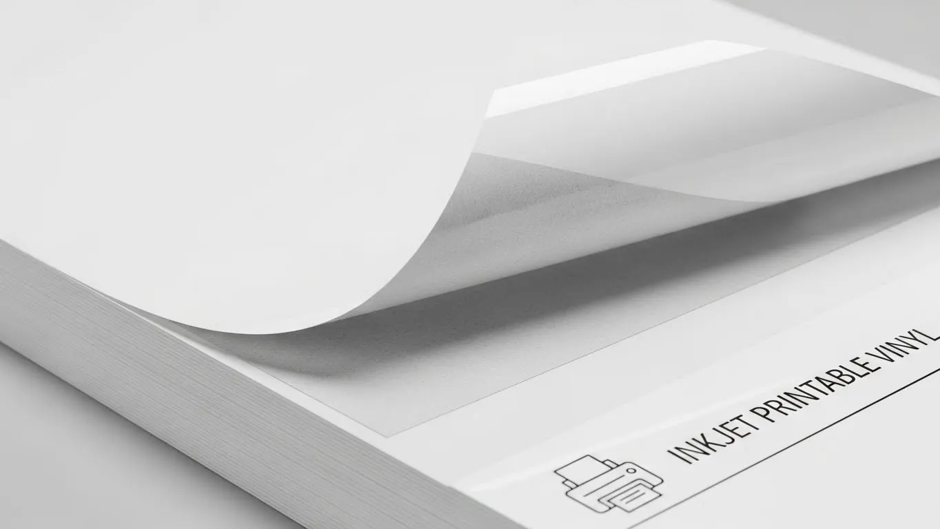 كيفية استخدام ورق ملصقات الفينيل لطابعة نفث الحبر